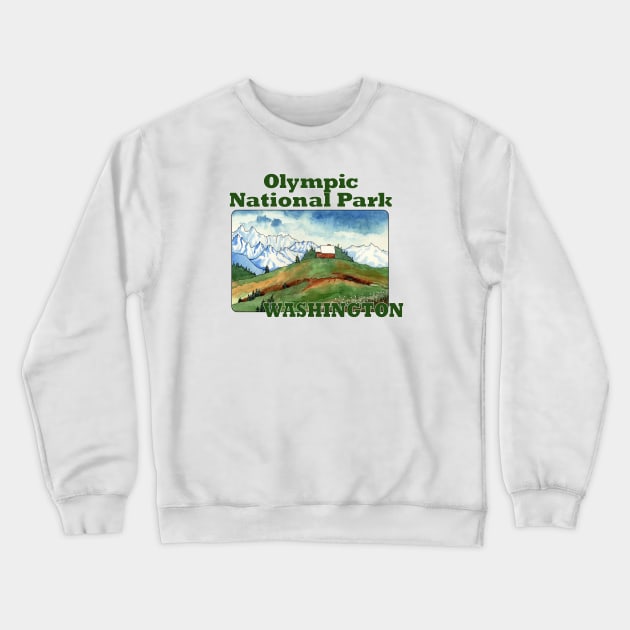 Olympic National Park, Washington Crewneck Sweatshirt by MMcBuck